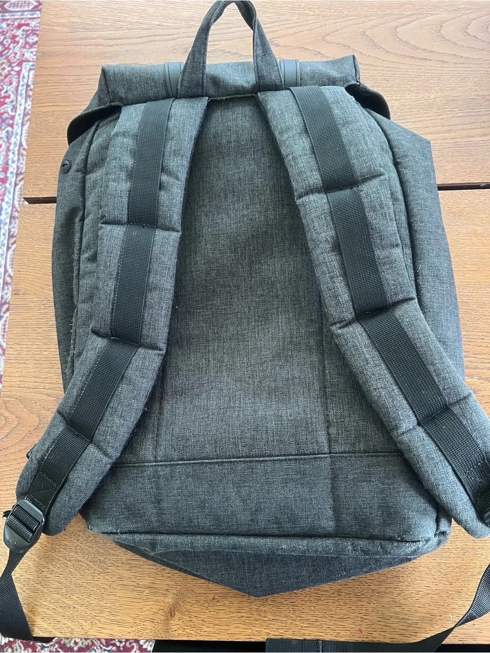 Herschel Supply Company Dark Charcoal Backpack with Black Straps